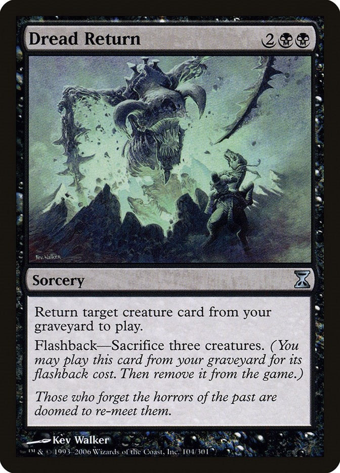 Image for Dread Return (104) - Magic: The Gathering