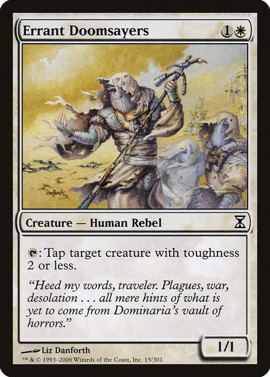 Image for Errant Doomsayers (15) - Magic: The Gathering
