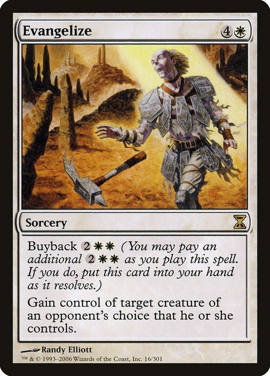 Image for Evangelize (16) - Magic: The Gathering