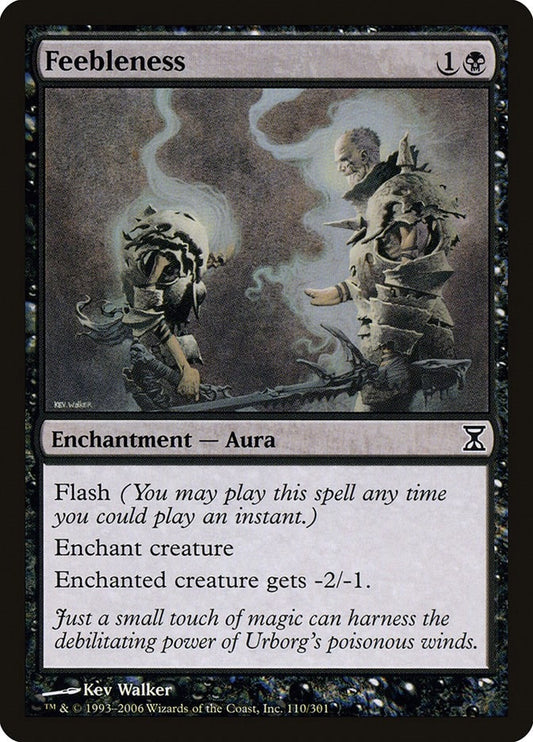 Image for Feebleness (110) - Magic: The Gathering