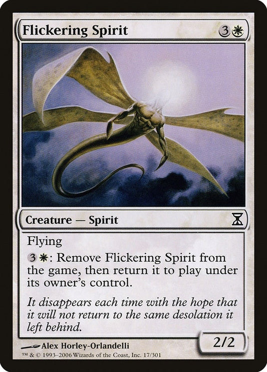 Image for Flickering Spirit (17) - Magic: The Gathering