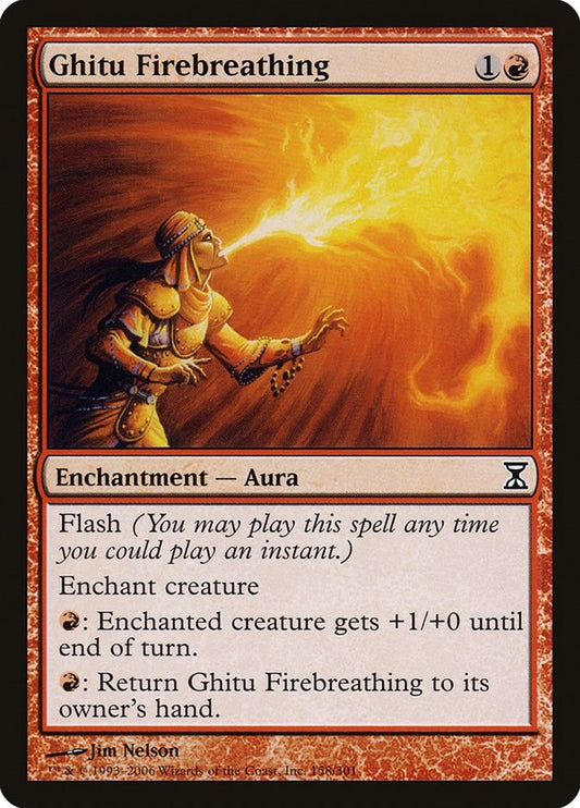 Image for Ghitu Firebreathing (158) - Magic: The Gathering
