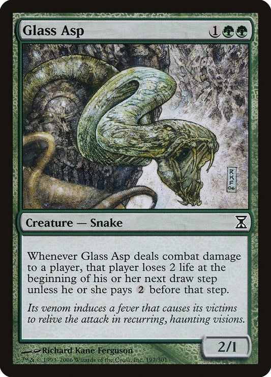 Image for Glass Asp (197) - Magic: The Gathering