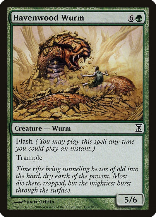 Image for Havenwood Wurm (199) - Magic: The Gathering