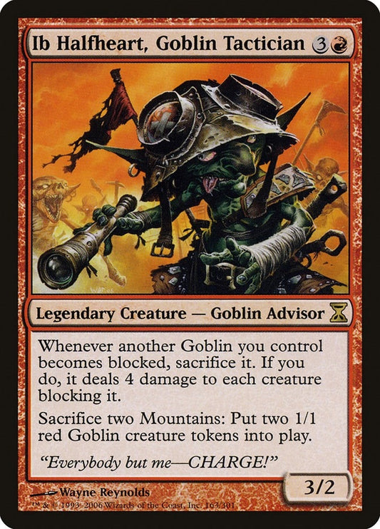 Image for Ib Halfheart, Goblin Tactician (163) - Magic: The Gathering