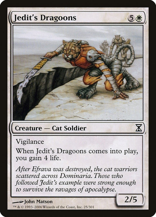 Image for Jedit's Dragoons (25) - Magic: The Gathering