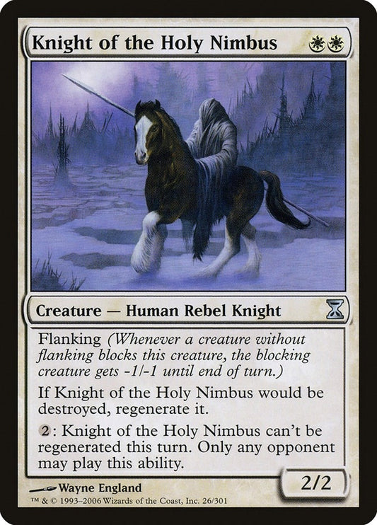 Image for Knight of the Holy Nimbus (26) - Magic: The Gathering