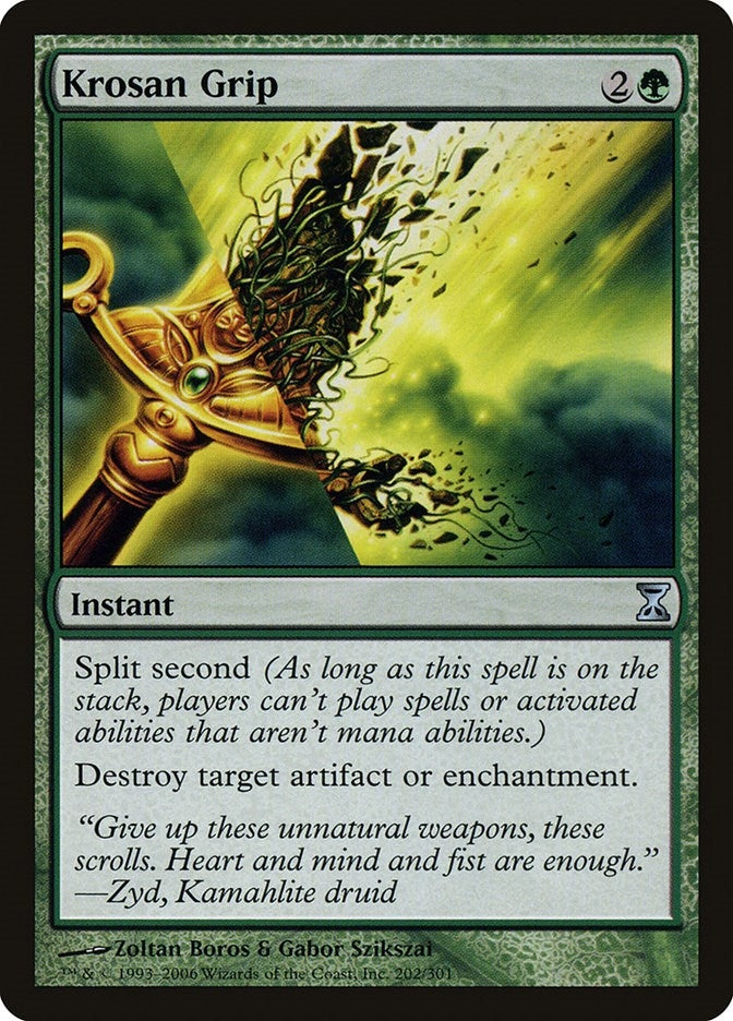 Image for Krosan Grip (202) - Magic: The Gathering