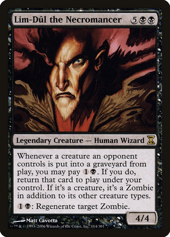 Image for Lim-Dul the Necromancer (114) - Magic: The Gathering