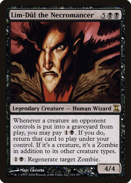 Image for Lim-Dul the Necromancer (114) - Magic: The Gathering