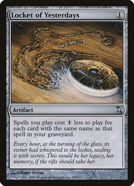 Image for Locket of Yesterdays (258) - Magic: The Gathering