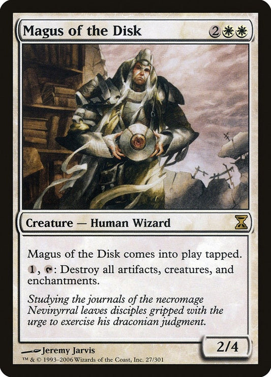 Image for Magus of the Disk (27) - Magic: The Gathering