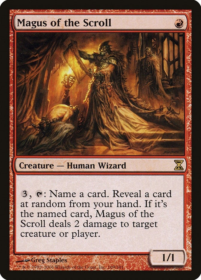 Image for Magus of the Scroll (169) - Magic: The Gathering