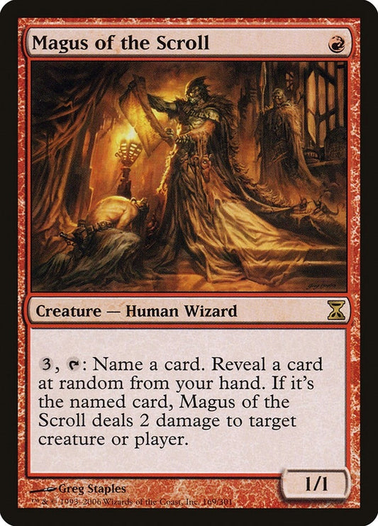 Image for Magus of the Scroll (169) - Magic: The Gathering