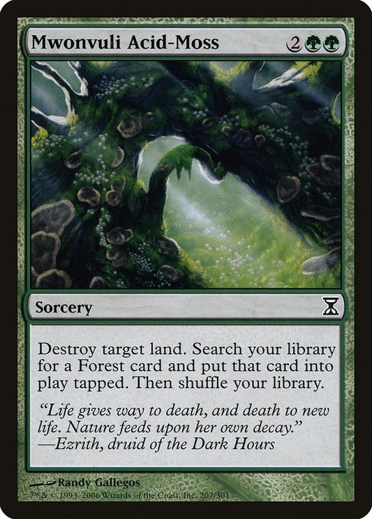 Image for Mwonvuli Acid-Moss (207) - Magic: The Gathering