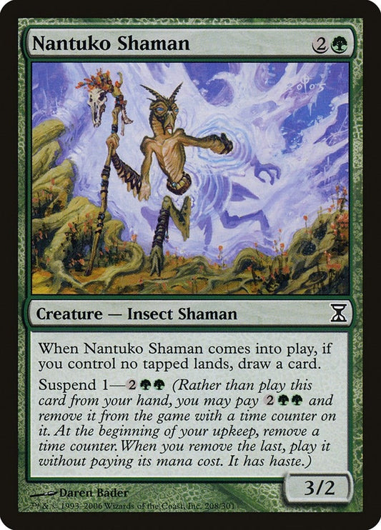 Image for Nantuko Shaman (208) - Magic: The Gathering