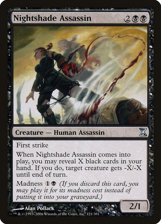 Image for Nightshade Assassin (121) - Magic: The Gathering