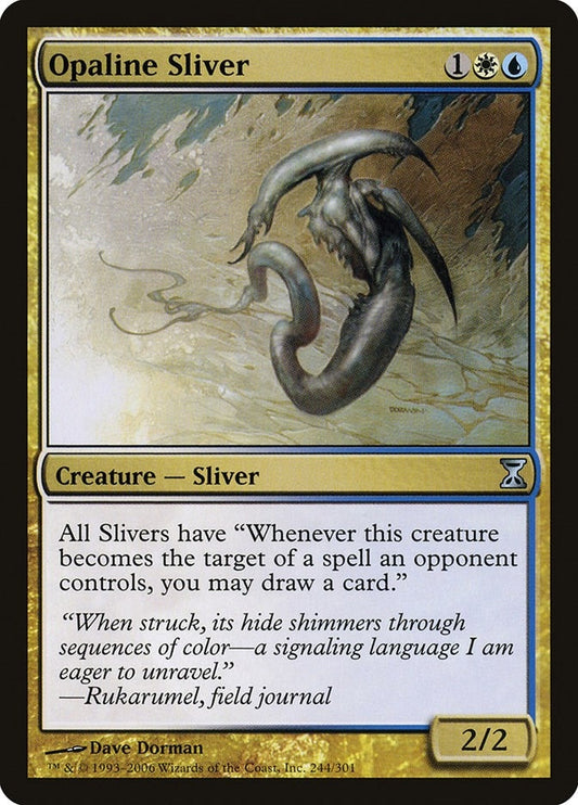Image for Opaline Sliver (244) - Magic: The Gathering