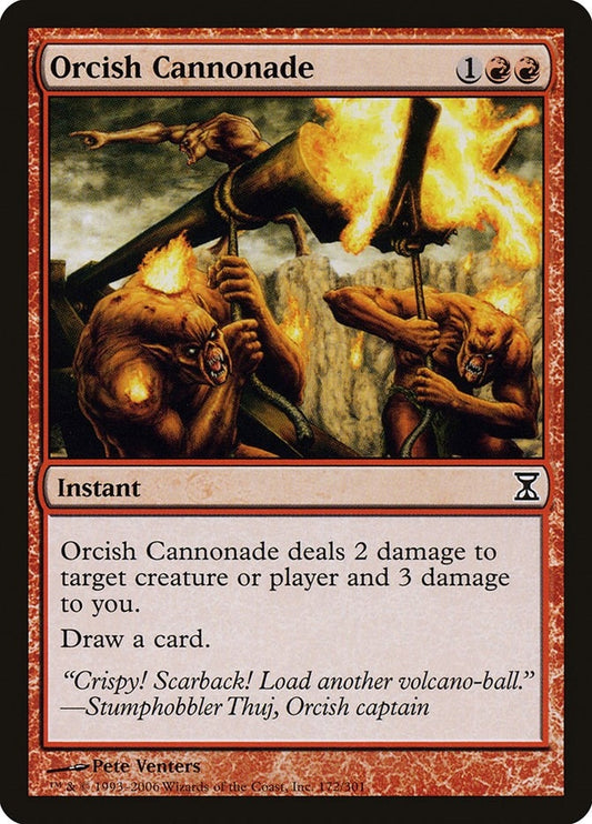 Image for Orcish Cannonade (172) - Magic: The Gathering