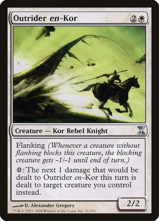 Image for Outrider en-Kor (31) - Magic: The Gathering