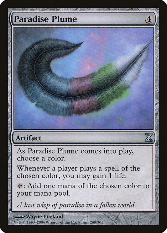 Image for Paradise Plume (260) - Magic: The Gathering