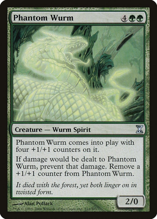 Image for Phantom Wurm (211) - Magic: The Gathering