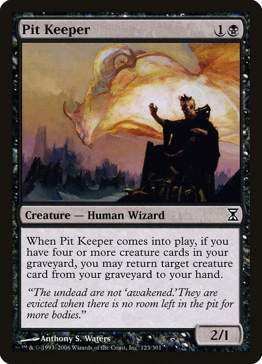 Image for Pit Keeper (123) - Magic: The Gathering