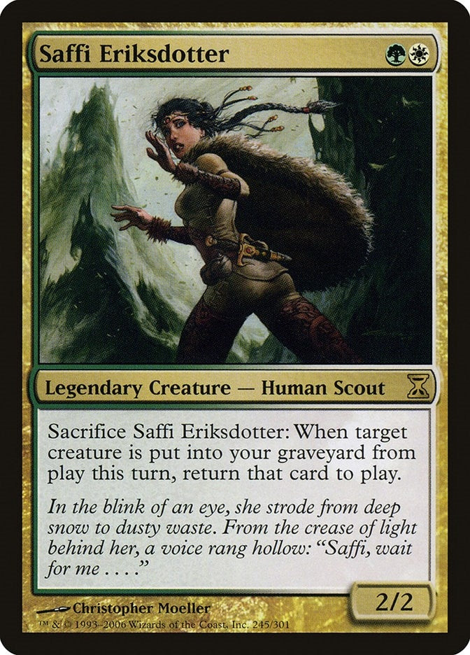 Image for Saffi Eriksdotter (245) - Magic: The Gathering