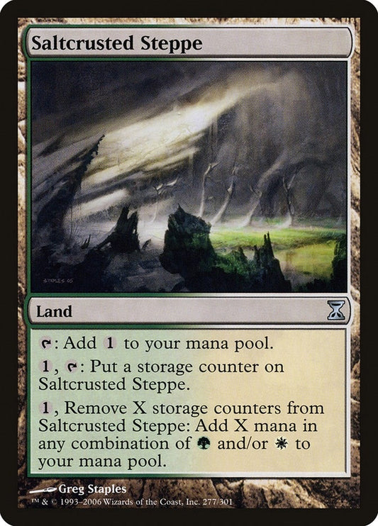 Image for Saltcrusted Steppe (277) - Magic: The Gathering