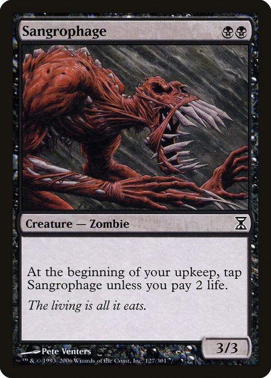 Image for Sangrophage (127) - Magic: The Gathering