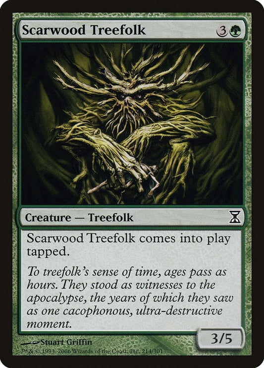 Image for Scarwood Treefolk (214) - Magic: The Gathering