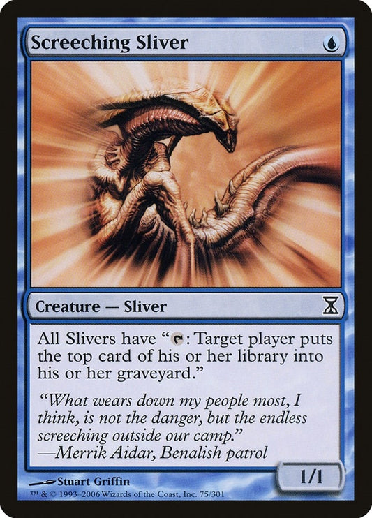 Image for Screeching Sliver (75) - Magic: The Gathering