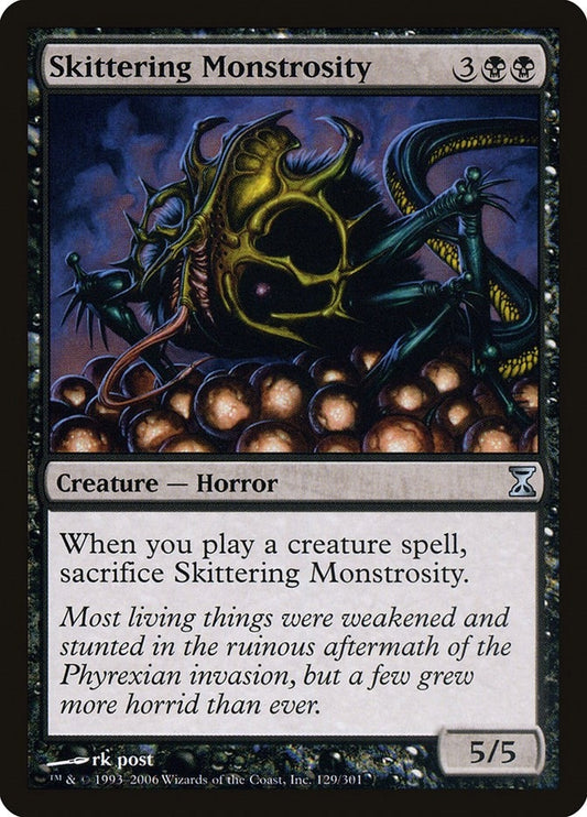 Image for Skittering Monstrosity (129) - Magic: The Gathering