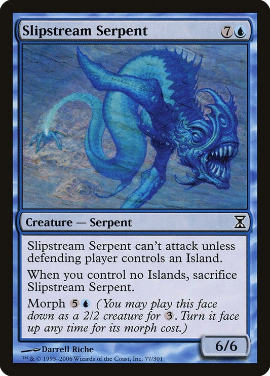 Image for Slipstream Serpent (77) - Magic: The Gathering