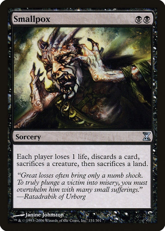 Image for Smallpox (131) - Magic: The Gathering