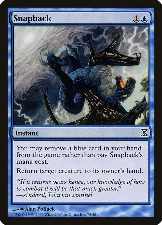 Image for Snapback (78) - Magic: The Gathering