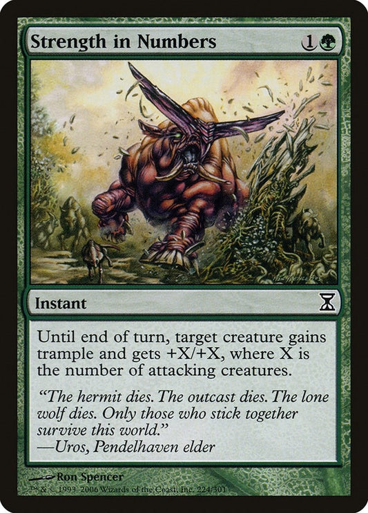 Image for Strength in Numbers (224) - Magic: The Gathering