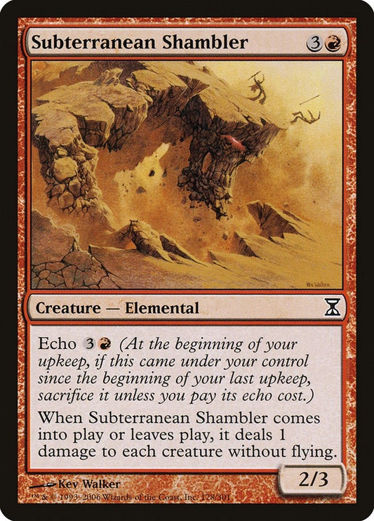 Image for Subterranean Shambler (178) - Magic: The Gathering