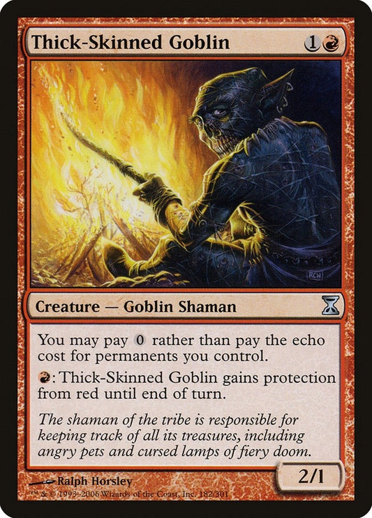 Image for Thick-Skinned Goblin (182) - Magic: The Gathering