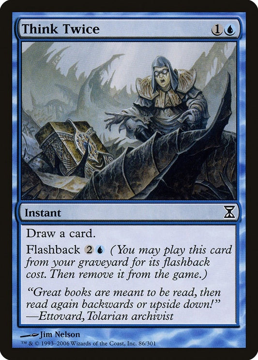 Image for Think Twice (86) - Magic: The Gathering