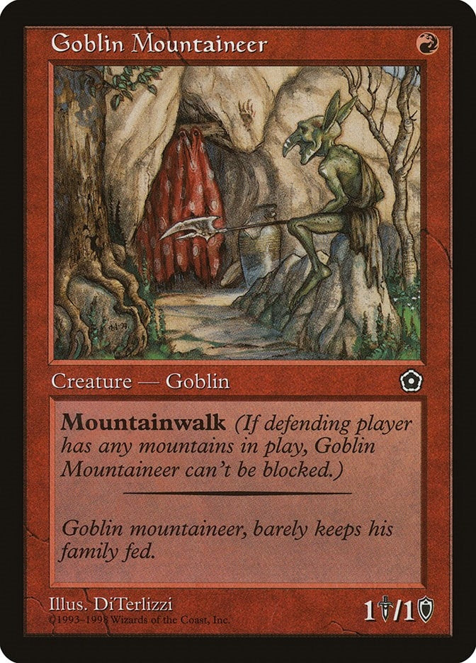 Image for Goblin Mountaineer - Magic: The Gathering