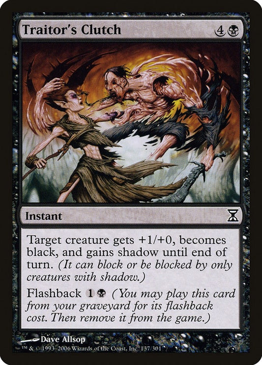 Image for Traitor's Clutch (137) - Magic: The Gathering