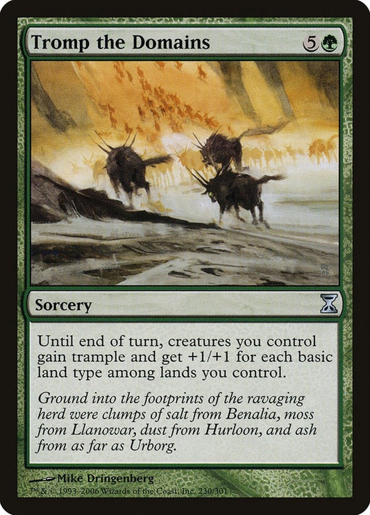 Image for Tromp the Domains (230) - Magic: The Gathering