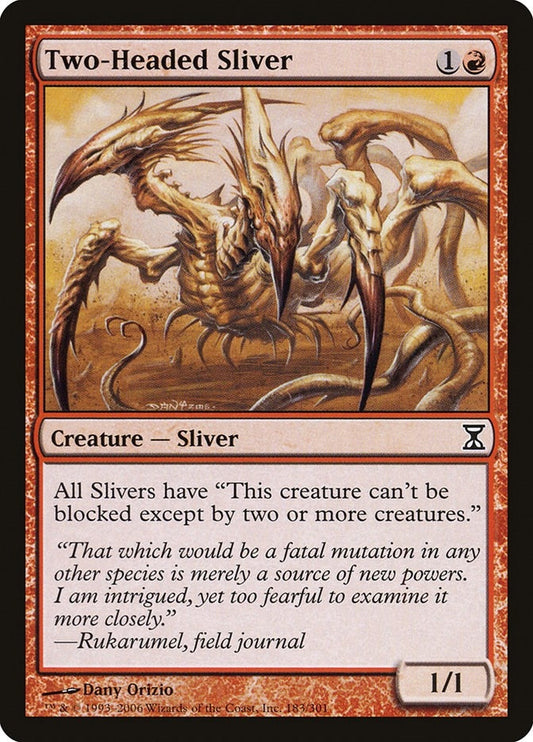 Image for Two-Headed Sliver (183) - Magic: The Gathering
