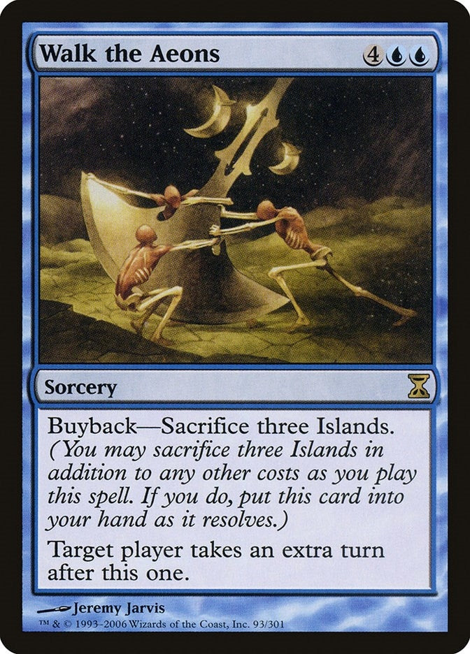 Image for Walk the Aeons (93) - Magic: The Gathering