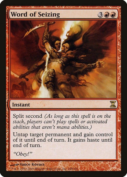 Image for Word of Seizing (188) - Magic: The Gathering