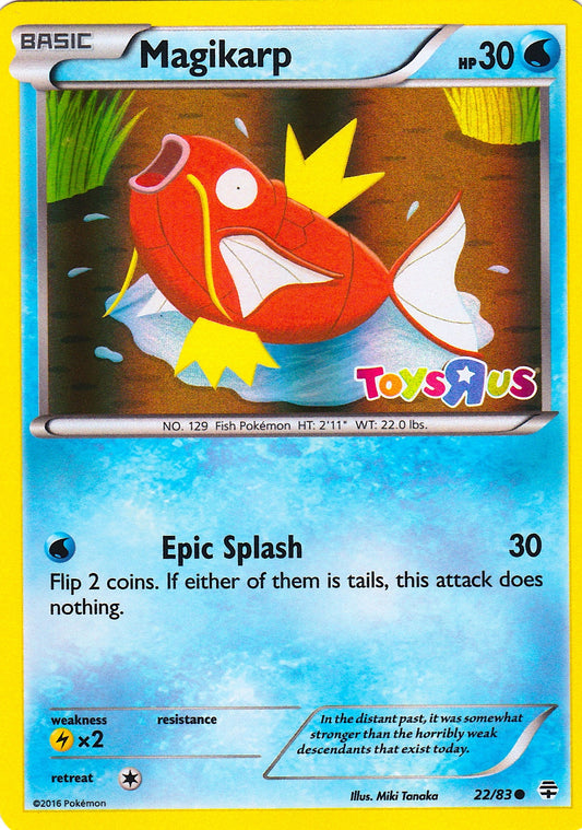 Image for Magikarp - 22/83 (Toys R Us Promo) (022/083) - Pokemon