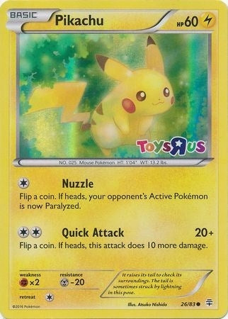 Image for Pikachu - 26/83 (Toys R Us) (026/083) - Pokemon