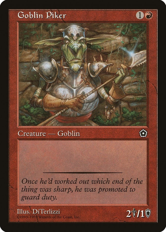 Image for Goblin Piker - Magic: The Gathering