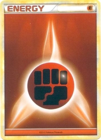 Image for Fighting Energy (2010 Unnumbered HGSS Style Non-Holo) - Pokemon